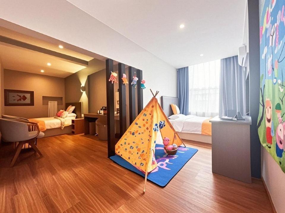 Qiqiaowu Hotel Beijing Daxing Airport Line Caoqiao Subway Station Branch מראה חיצוני תמונה