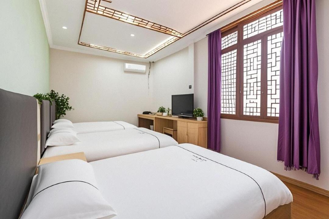 Qiqiaowu Hotel Beijing Daxing Airport Line Caoqiao Subway Station Branch מראה חיצוני תמונה
